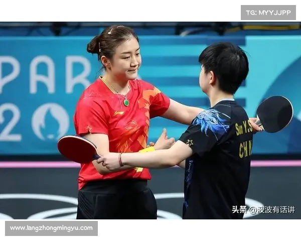 孙颖莎回顾两次奥运亚军 心中焦点始终指向陈梦